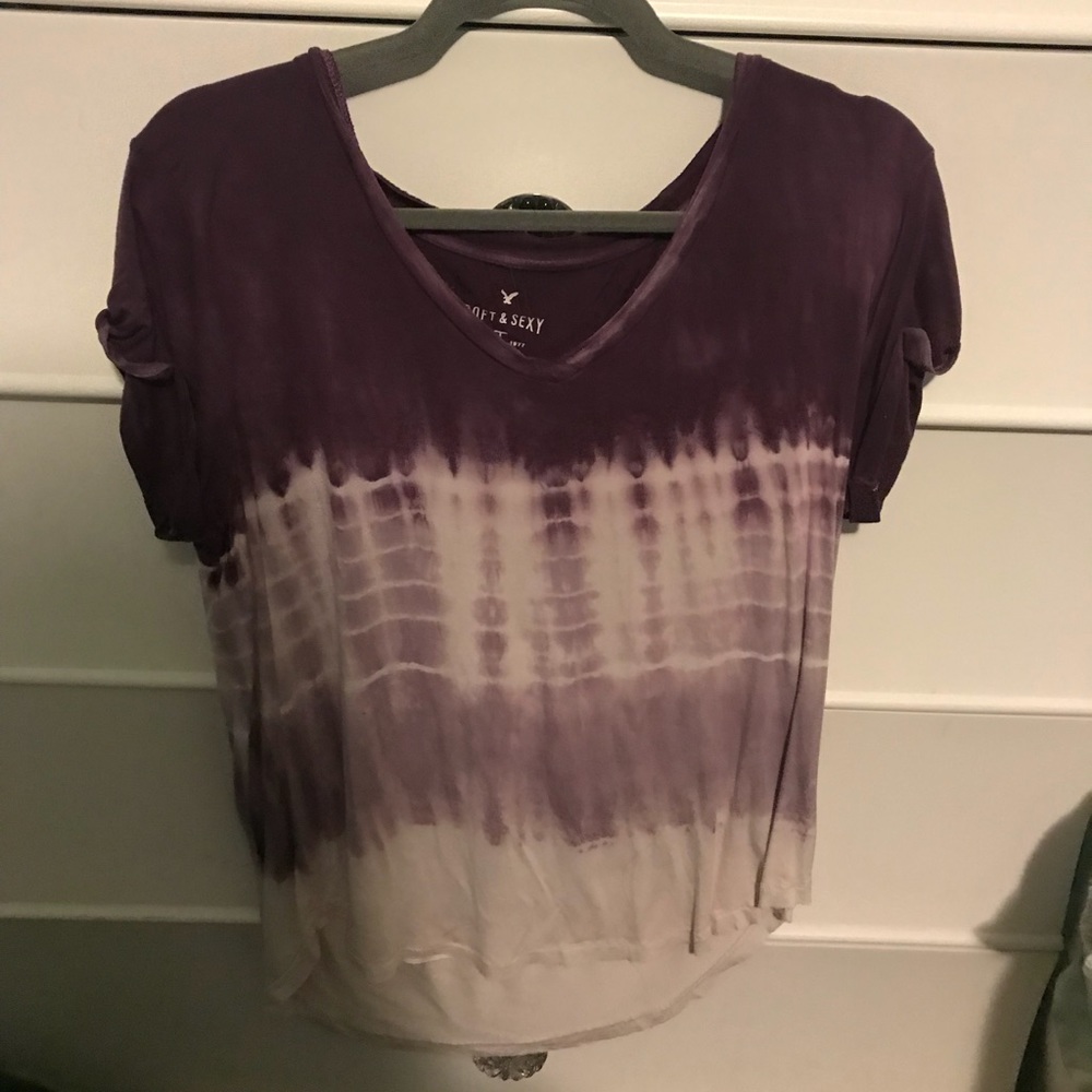 American Eagle Soft and Sexy Ombré T-shirt